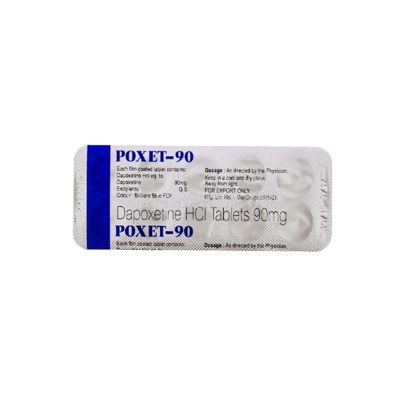 Poxet 90 mg (Dapoxetine – Tablets)