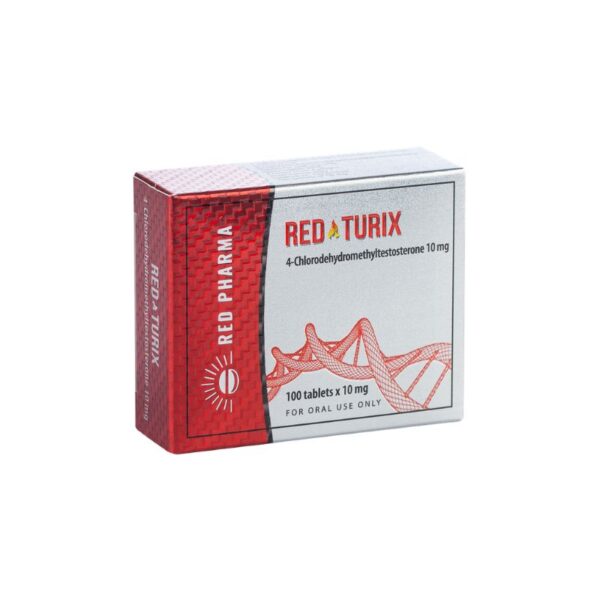 RED TURIX (4-Chlorodehydromethyltestosterone 10 mg)