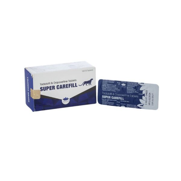 Super Carefill (Tadalafil + Dapoxetine)