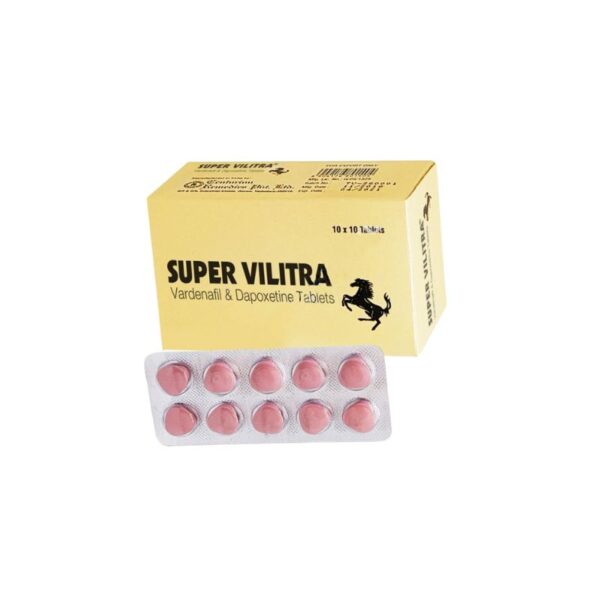 Super Vilitra (Vardenafil + Dapoxetine – Tablets)