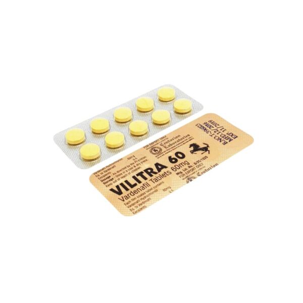 Vilitra 60 mg (Vardenafil – Tablets)